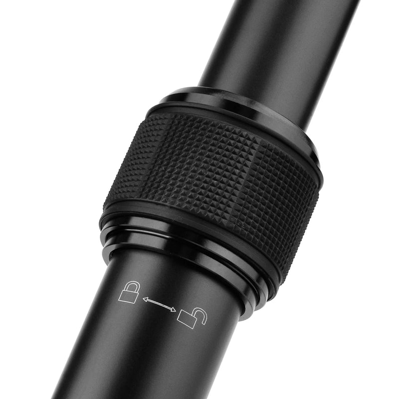 Aluminium Handheld Adjustable Tripod Center Column Mount Monopod Extension Rod for DSLR SLR Cameras Gimbal Extender Bar Tube