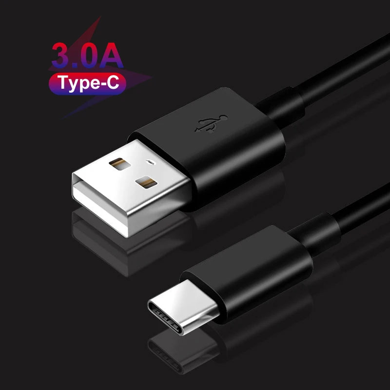 Fast Charging USB Charger For Samsung Galaxy S21 S20 Ultra A50 A70 A51 A71 Note 20 10 Plus USB C Type C Fast Charger Phone Cable