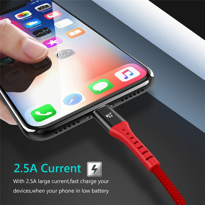 USB Data Cable For iPhone 13 Mini 12 Pro Max X XR 11 XS 8 7 6s Liquid Silicone Charging Cable USB Data Cable Phone Charger Cable