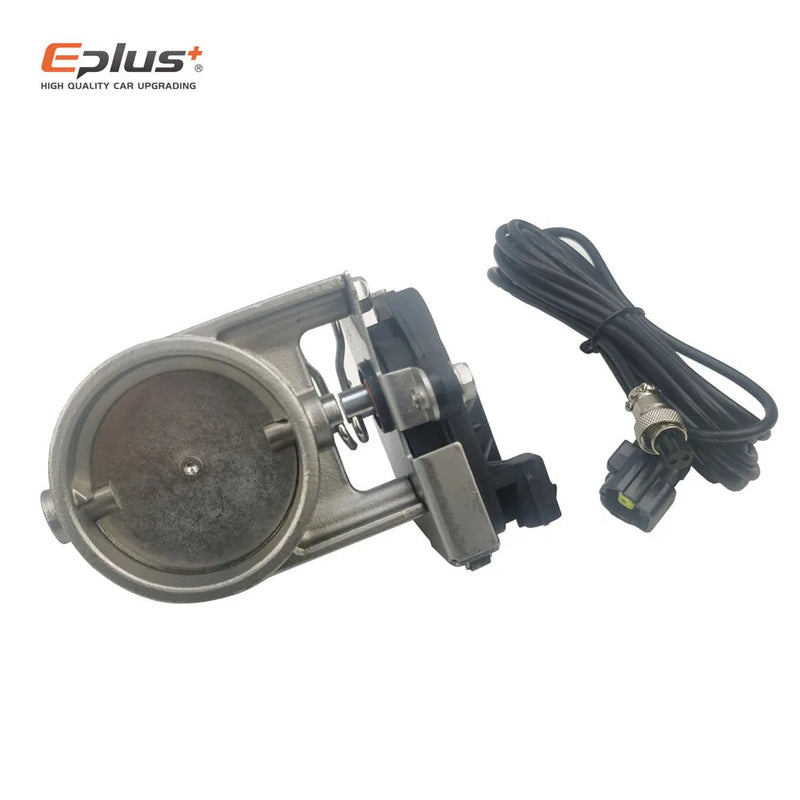 EPLUS Car Exhaust Pipe Electronic Valve Kit Universal Multi-angle Mode 51 63 76MM Controller Device Remote Kit Controller Switch