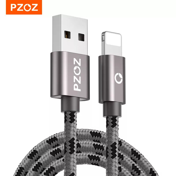 PZOZ USB Cable for iPhone 14 13 12 11 Pro Max Xs X 8 Plus iPad mini USB Fast Charging Data Cable Mobile Phone Charger Wire Cord
