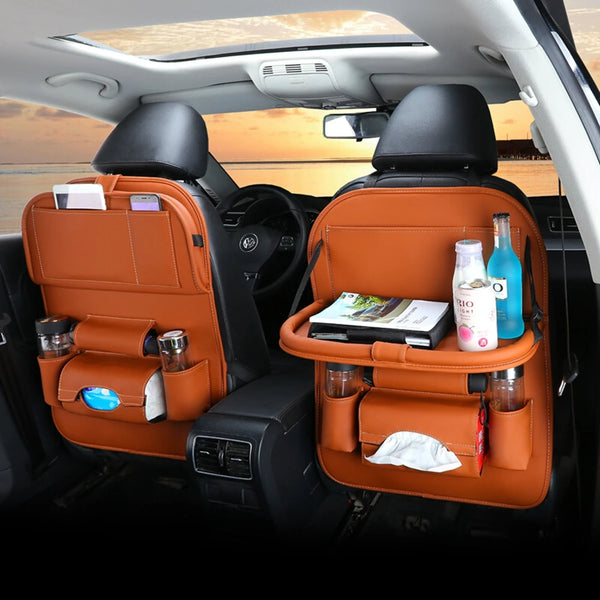 Car Organizer Net Seat Bag Storage Multi Pocket Arrangement Bag Back Seat Chair Car Styling Backseat Cover Organiser Seat