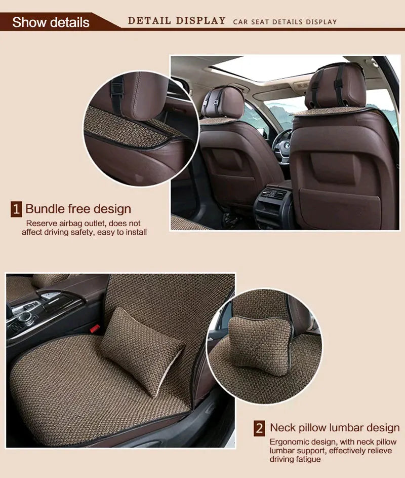 5-9 kits car seat cover universal car covers Four seasons cushion cover auto accessories interior