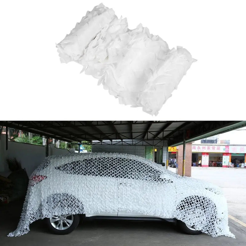 0.5x0.5M/0.5x1M Hunting Military Camouflage Nets Woodland Army training Camo netting Car Covers Tent Shade Camping Sun S