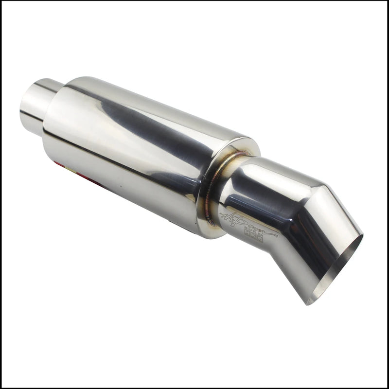 Car Exhaust System Mufflers Tail Pipe Universal High Quality Motorcycle Muffler Tip Stainless Steel Bending 51mm 57mm 63mm