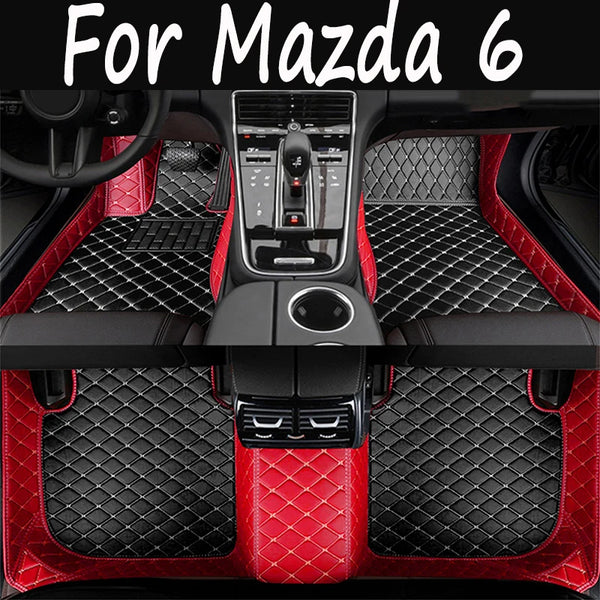 Car Floor Mats For Mazda 6 2006 2007 2008 2009 2010 2011 2012 2013 2014 2015 2016 2017 Auto Foot Pads Interior Accessories