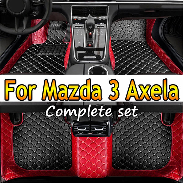 Car Floor Mats For Mazda 3 Axela Sedan 2022 2021 2020 Carpets Parts Protector Auto Interior Accessories Rugs Foot Pads Covers
