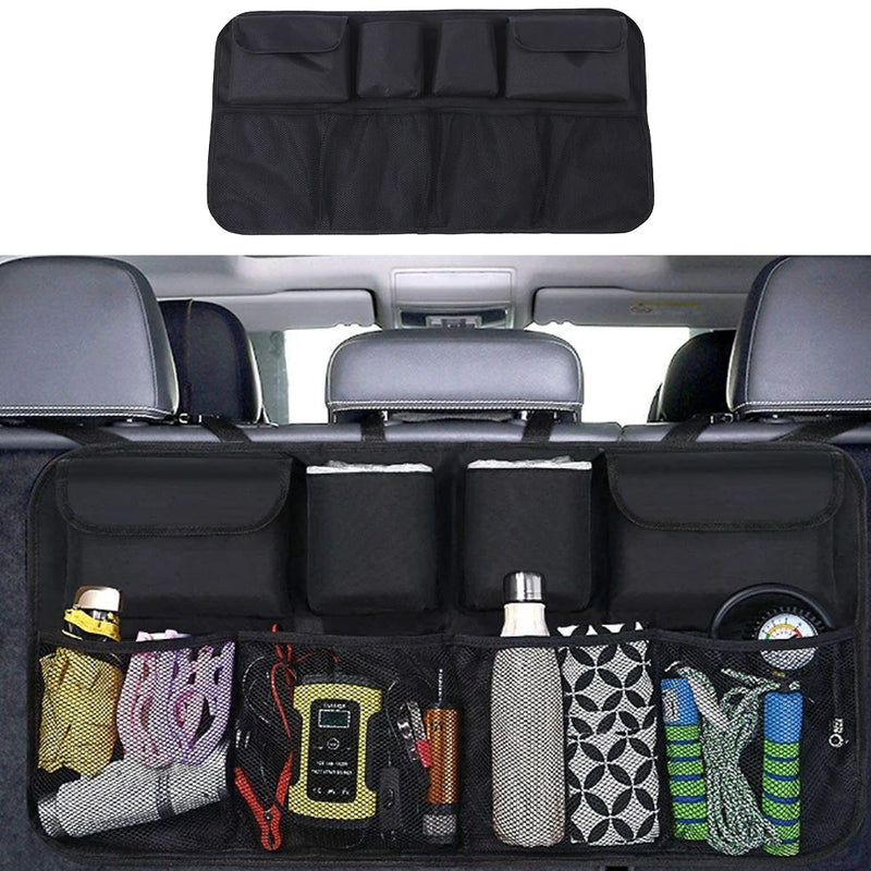 1pcs Car Mesh Car Boot Bag Oxford Cloth Car Boot Organiser Universal For Cars Suvs Mvp Sedan Auto Interior Accessories