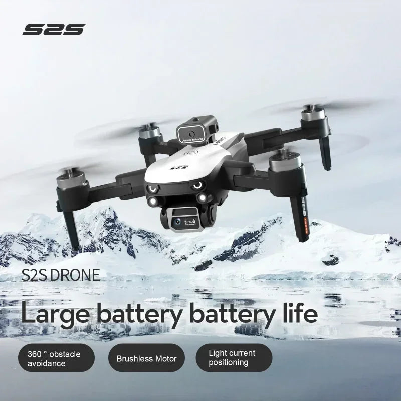 For Xiaomi S2S 8K 5G GPS HD Aerial Photography Dual-Camera Omnidirectional Obstacle Brushless Avoidance Drone Toys Quadcopter