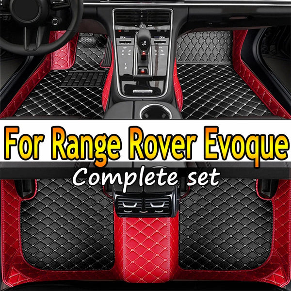 LHD Car Floor Mats For Range Rover Evoque 2018 2017 2016 2015 Auto Accessories Carpets Replacement Waterproof For Land Rover