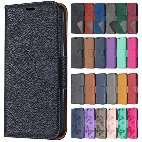 Wallet Flip Case For Redmi 12 Turbo Cover Case on For Xiaomi Redmi 12 12C Redmi12 C Redmi12C Coque Leather Phone Protective Bag