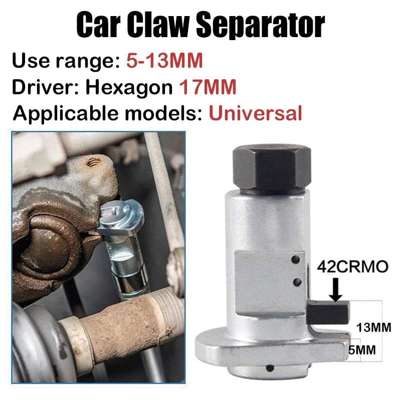 Car Hydraulic Shock Absorber Removal Tool Lambs Corner Suspension Separator Claw Strut Spreader Manual Ball Joint Bushing Kit