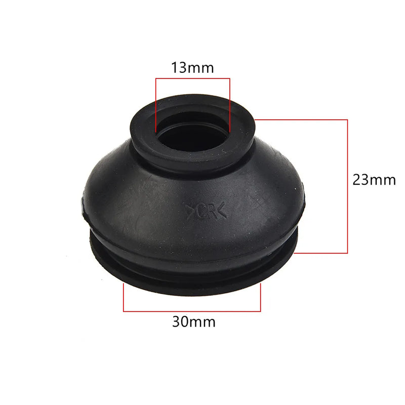 6 X Universal  Car Suspension Steering Ball Joint Rubber Tie Rod End And Ball Joint Dust Boots Cover For Universal Part