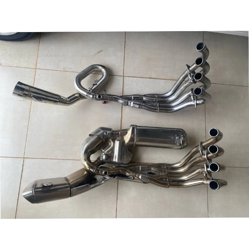 Slip On For Honda CB60 For Hornet 600CB CBR600F 2007 - 2013 Years Motorcycle Exhaust System Escape Modified Middle Link Pipe