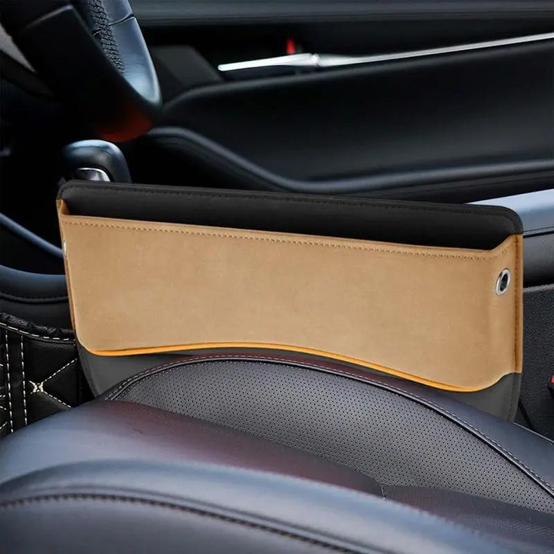 Car Seat Gap Filler Pockets Multifunction Universal Storage Box Console Side Seat Gap Filler Front Seat Organiser Auto Accessory