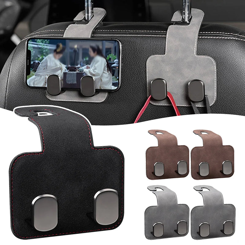 Car Seats Back Double Hook Stable Automotive Organiser Hook For Auto Interior