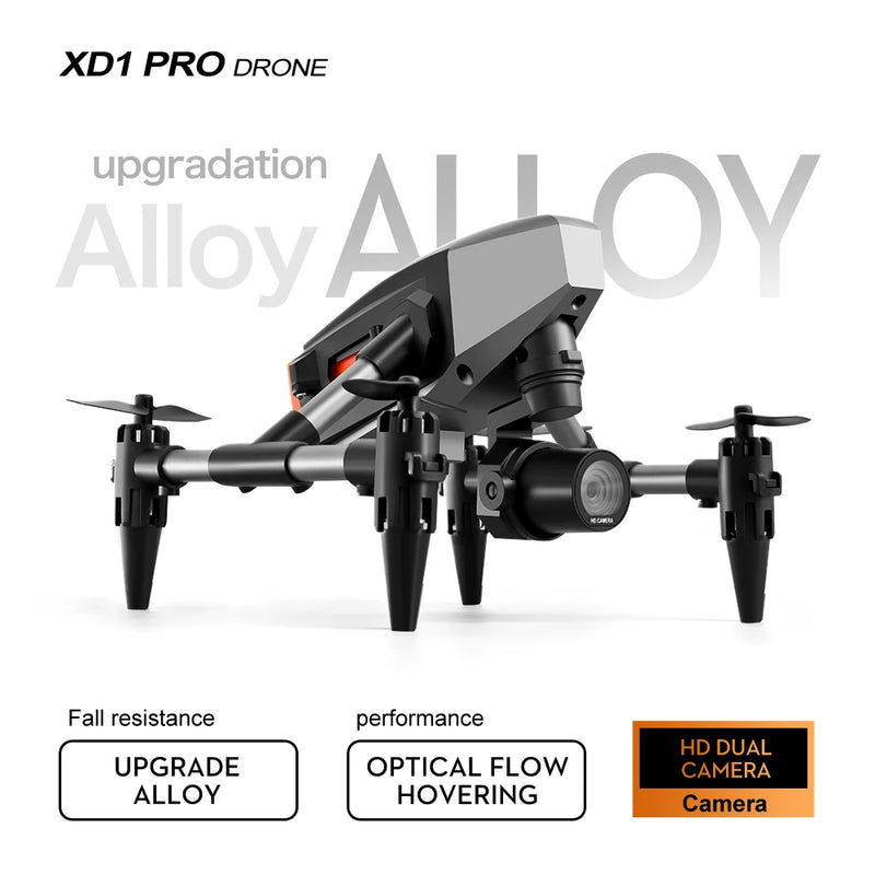 XD1 Pro Mini Drone 4k Profesional With 8K HD Camera Fpv Aerial Photography Alloy Foldable Quadcopter For Kids Toys Drones