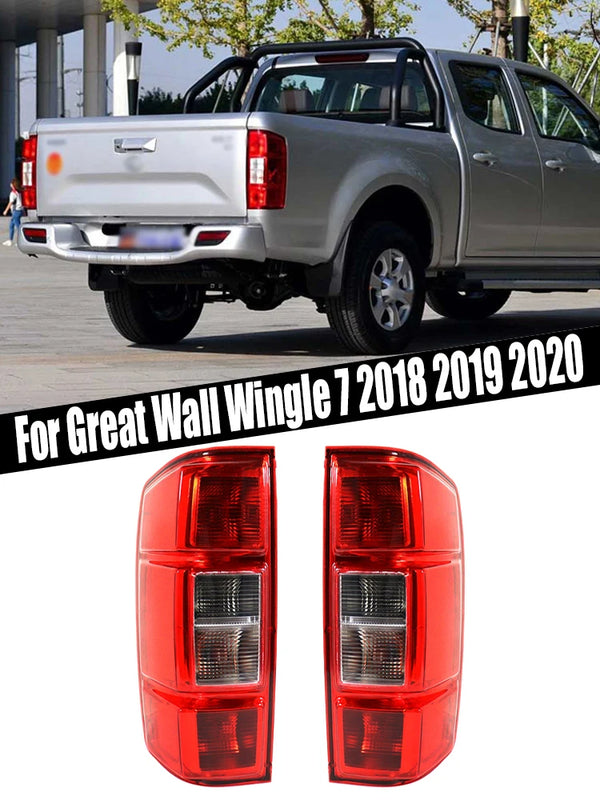 Car Rear Bumper Tail Light Tail Lamp Brake Stop With Bulb For GWM Great Wall Wingle 7 2018 2019 2020 4133100XP6PXA 4133200XP6PXA