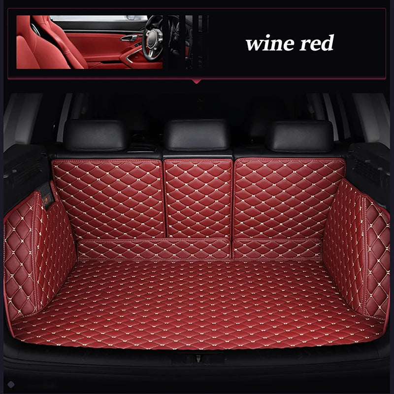 Full Coverage Custom Car Trunk Mats for Bmw X1 E84 F48 X2 F39 X3 F25 E83 G01 Interior Details car  Accessories Carpet