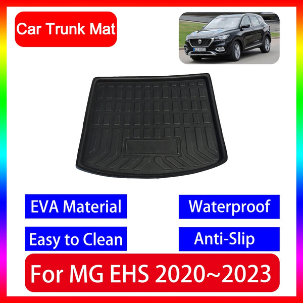 for MG EHS Plug-in Hybrid PHEV 2020 2021 2022 2023 Accsesories Car Boot Cargo Mat Floor Rear Trunk Liner Tray Waterproof Carpet