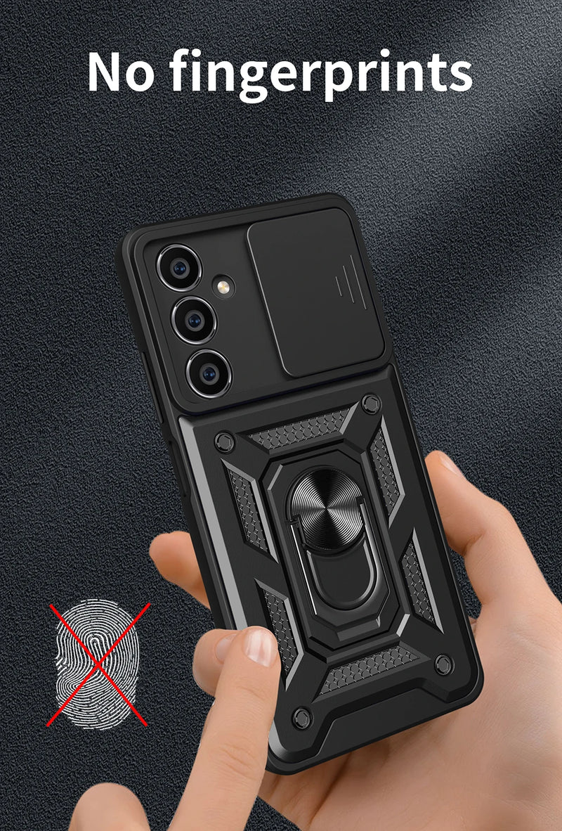 Shockproof Armor Case For Samsung Galaxy A05 A05S A04 A04S A14 A24 A54 A34 Car Holder Phone Cover For Galaxy M14 M54 M53 M23
