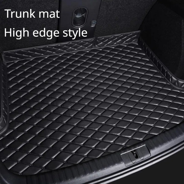 PU Leather Custom Car Trunk Mats for Mazda 3 Bl Mazda 6 Cx30 Cx-5 Cx 9 Interior Details Car Accessories Carpet All Models