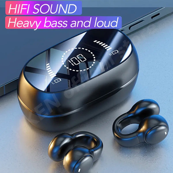 High Quality Bone Conduction Wireless Headphones Bluetooth Gaming Headsets Noise Canceling Sport Earphones for xiaomi iphone