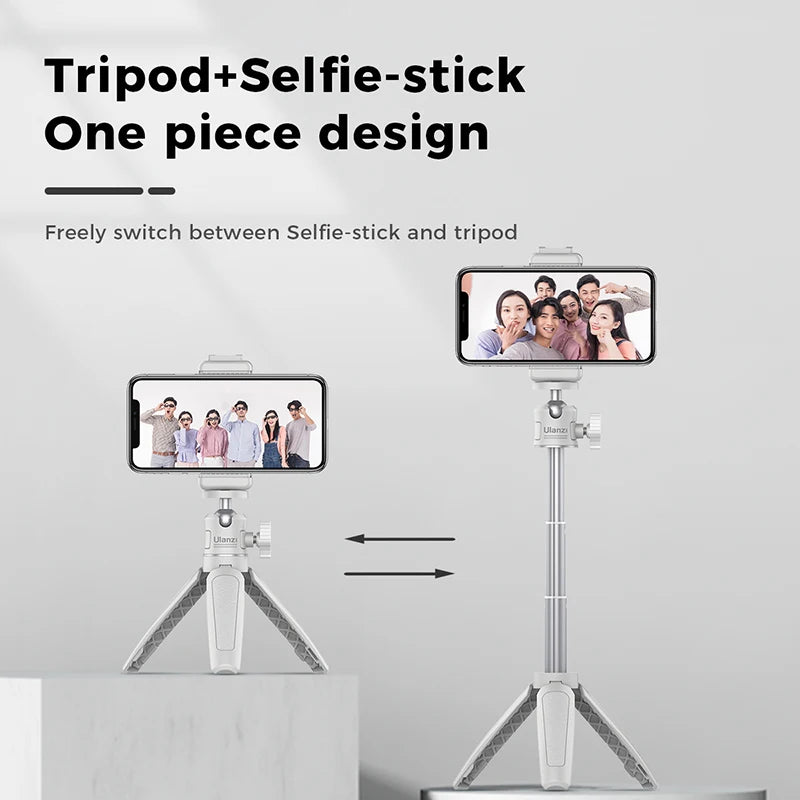 VIJIM Ulanzi MT-08 Foldable Tripod for Phone Mini Portable Selfie Stick1/4''Screw Ballhead Universal For Camera DSLR Accessories