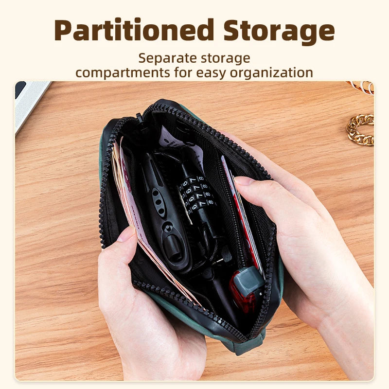 ROCKBROS Cycling Phone Bag Daily Use Small Size Lightweight Portable Multifunctional Hand Bag Storage Coins Wallet Commute Bag