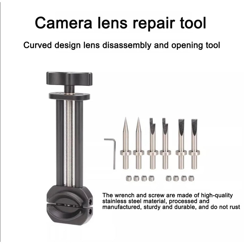 FOTGA Camera Lens Repair Tool Aluminum Alloy Universal Camera Lens Filter Repair Tool Kit Wrench Repair Remover Cam Accessories