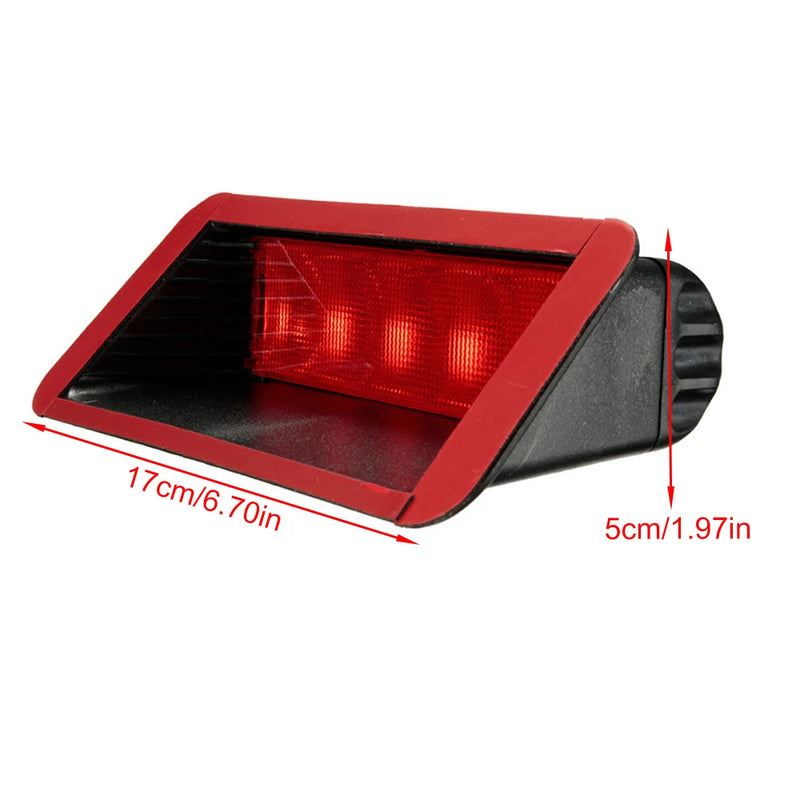 1 PCS Universal Car Rear Red Brake Lights 12V 5LED Stop Light Auto Truck Cargo Tail Light Safety Lighting Warning Lamps New