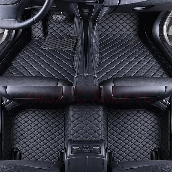 Custom 3D Car Floor Mats for Audi E-tron 2018-2023 Q2L Q3 Q3 Sportback 2020-2023 Interior Accessories Artificial Leather