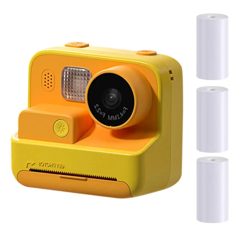 Children Instant Camera Print Camera HD1080P Video Photo Digital Camera with Print Paper for Kids Birthday Christmas Gift