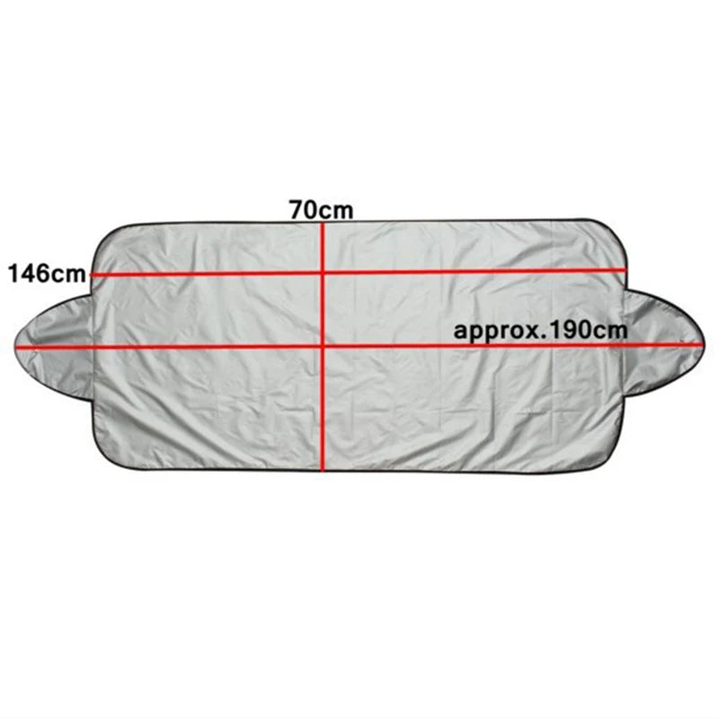 Car Cover Car Exterior Protection Snow Blocked Car Covers Snow Ice Protector Visor Sun Shade Front Rear Windshield Cover Block